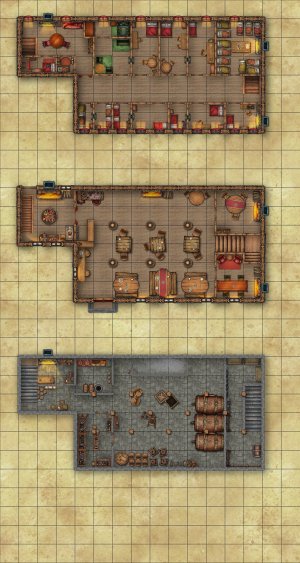 Battlemaps for Temple Of Elemental Evil, All Free to download.