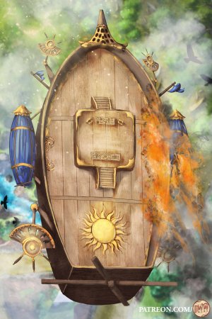 Crashing Airship Phased Battle Map + Up to 70% OFF on 250+ Maps!