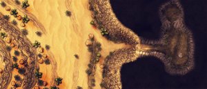 Sandfall Cave 70x30