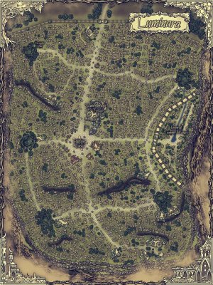 [OC] Luminara — Regional Map