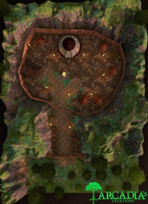 Hidden Vale/Goblin Mountain Hold [29x40]