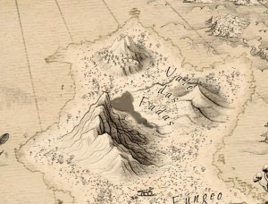 My map for my home game. The Island and city of Saturnalia!