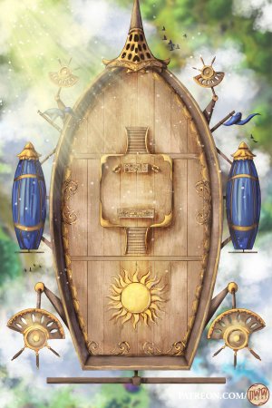 Crashing Airship Phased Battle Map + Up to 70% OFF on 250+ Maps!