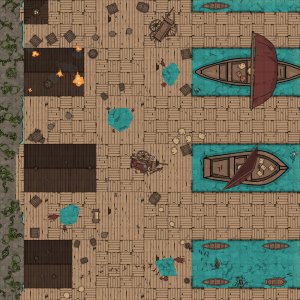 Progression of map quality over the course of my 3 year campaign. (2 years using dungeondraft)