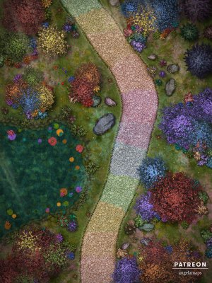 Pride Forest [battlemap] from Angela Maps - 4 versions! [animated] [art]