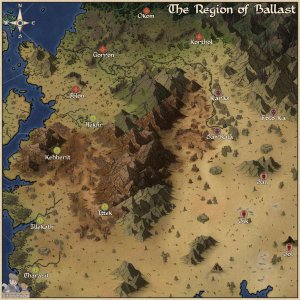 The Dry Region of Ballast