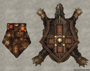 Horizonback Tortoise | Mobile Goblin Clan [76 x 60]