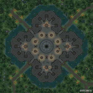 Temple of the Snake Cult [58 x 58]