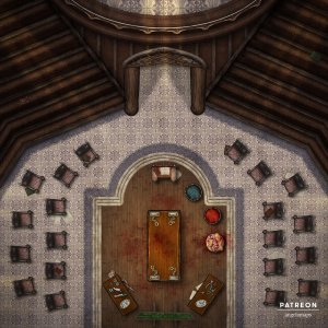 Medical Theatre [battlemap] from Angela Maps - 2 versions! [art]