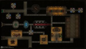 Lair of the Lich-Labs & Forges (52x29)