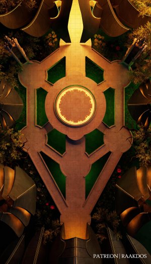 Quandrix Campus (Fall) 32x56