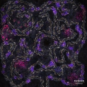 Colorful Cave [battlemap] from Angela Maps - 4 versions! [animated] [art]