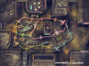 Illegal Drone Racing Pit (40x30)