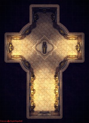 King's Grave, 4 variants battle map by MapleMapsDnD | [Battle Map] [No AI] [OC] [Art]