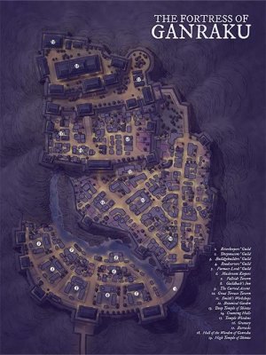 The Dwarven Mountain Fortress of Ganraku