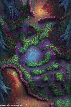 Feywild Thorn Forest [20x30] [Wood] [Feywild]
