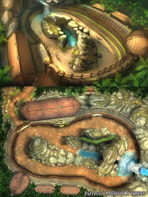 Chult Colosseum - DINO RACING! [160 x 120]