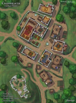 Crosshearth - 44x60 - Hamlet Battlemap - RC
