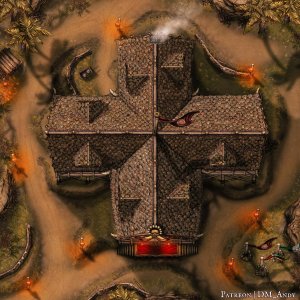 Faithful Quartermasters Magic Shop | By DM Andy Maps | 20x20 | 3 Maps Total