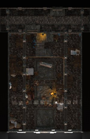 “What happened...?” - “Does the attacker return to the spot?" - crime scene and the night before, 11x17 - (2x2 map[s] and visuals)