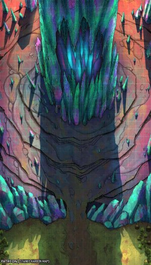 Crystal Prison [20x35] [Feywild] [Giant Structure]