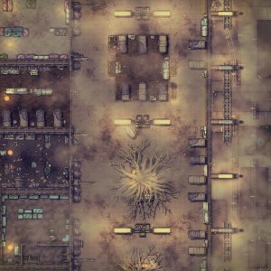 Scifi City Stores + Council Auditorium (2 versions per map: Regular and Fallen Versions, some EA Assets)