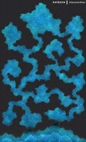 A melting ice dungeon [50x82]