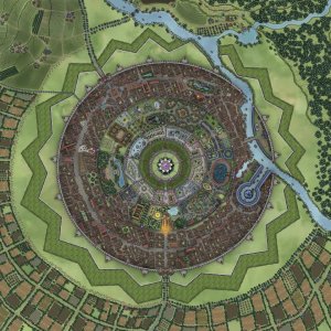 Helden Tower the city of Elven Hope