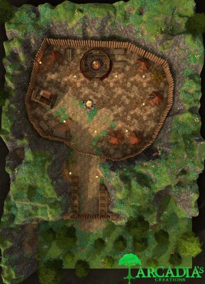 Hidden Vale/Goblin Mountain Hold [29x40]