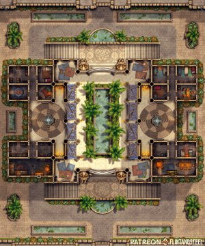 Desert Palace (50x60)