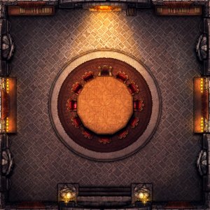 The Round Table (20x20)