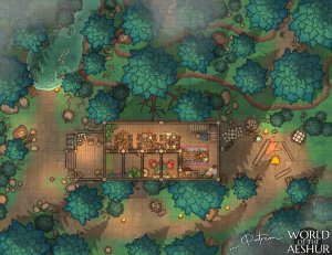 The Inn of Heftar - [35x27]