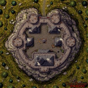 The High Bastion of the Eternal Oath 40x40 battle map