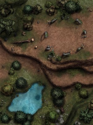 Monolith Circle [30x40] - 7 unique variations
