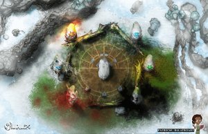 The Wytchwyd coven believed in two additional elements hidden beyond the known, Blood and Shadow. No one believed them until they completed their stone henge ritual and made the unseen-seen.