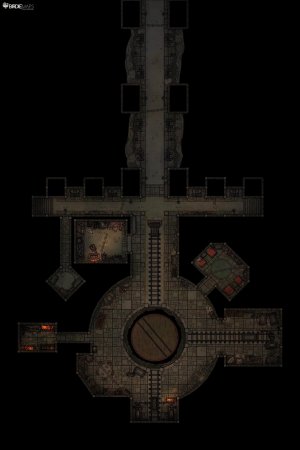 Dwarven Mine Entrance - [32x48]