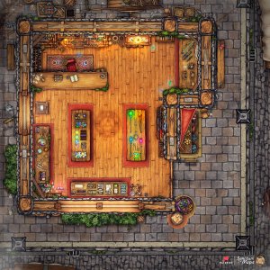 General Store - Magic Items - Day - 15x15