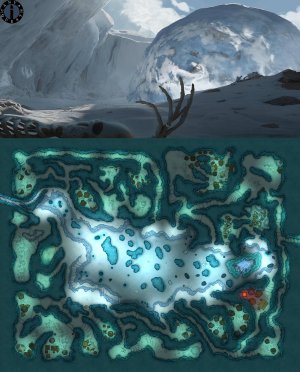 Against the Giants: Frost Giant Upper Glacial Rift (74x95)