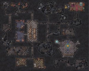 Thurgar's Hollow (Dwarven Barrack's Dungeon) - [80x64]