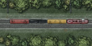 Postcards from the Zombie Apocalypse - Trains & Tracks