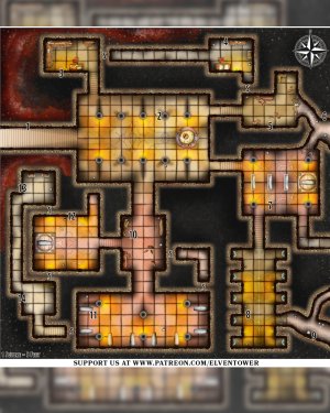 Dungeon - Crypt of the Eye Curse --- I admit I have a weakness for "eye horror"