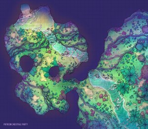 Jungle Cave (40x35)