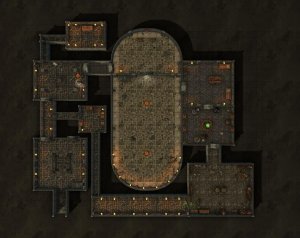 The Undead Alchemist Lair — [Low & Bright lights variants, 30x30]