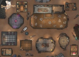 [47x34] Adventurers Alley Desert Day