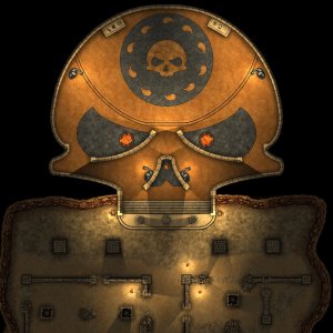 Skull Temple 25x25