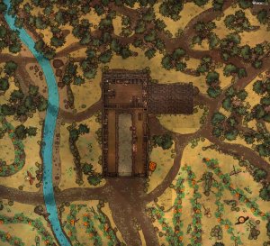 Scarecrow Barn - [55x50]