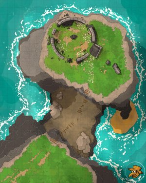 Lighthouse Ruins [20x25]