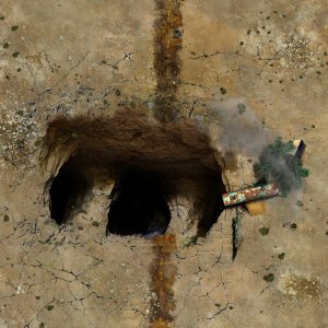 22 Free Post-Apocalyptic Battlemaps for Survival & Wasteland RPG Campaigns [Link in comments]