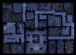 [44x32] Mental Asylum – swipe to turn on the lights!