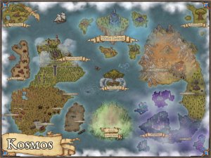 First time ever creating a map, this one is a world map for my max level homebrew group!